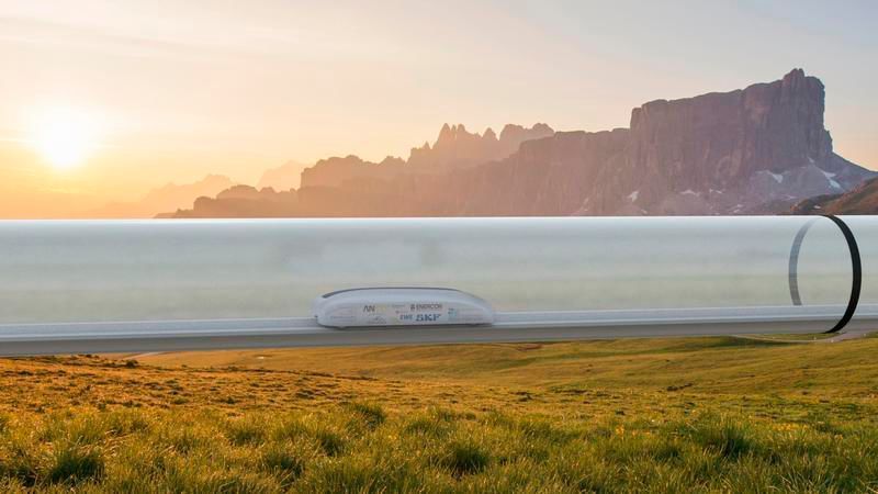 Projektstudie Hyperloop: so könnte die Mobilität der Zukunft aussehen. (Hyperloop - bearbeitet: Hochschule Emden/Leer)
