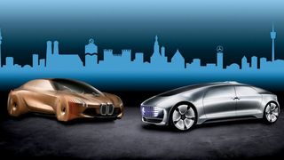 Die beiden Autobauer BMW und Daimler legen ihre Kooperation für automatisiertes Fahren aufs Eis. (BMW)