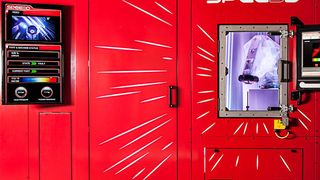 Auftrgsfertiger Fit hat die aktuellste Maschine von Spee3D erstanden. (Spee3D)