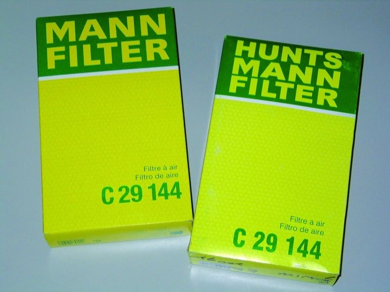 Selbst die Artikelnummer des originalen Mann+Hummel-Luftfilters wurde von den Produktpiraten gefälscht. (Archiv: Vogel Business Media)