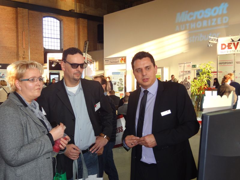 Kai Volmer, LG (r.) in seinem Element (Archiv: Vogel Business Media)