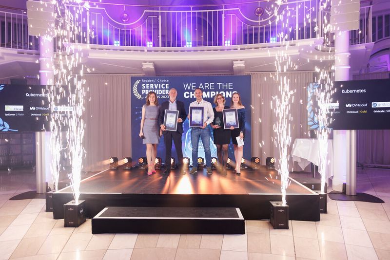 Kategorie Kubernetes: Platin: SysEleven, Gold: OVHcloud, Silber: Gridscale (Bild: Vogel IT-Medien GmbH)