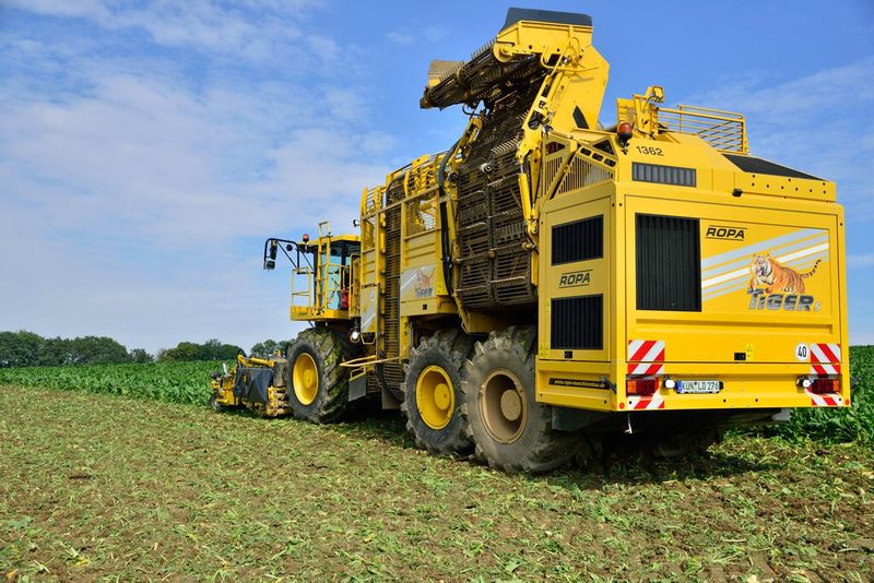 Der Tiger im Einsatz. (Bild: Ropa)