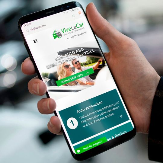 Die Kunden können die Fahrzeuge per Smartphone abonnieren.(Bild:  Vive-la-Car)