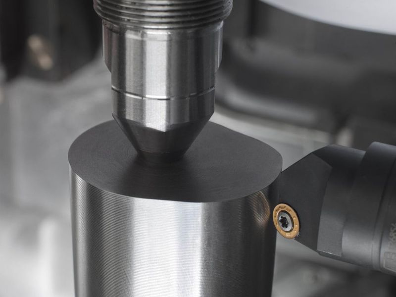 Bild 2: Das Hot-System (Hyperspeed Oval Turning) ist in einer separaten Aufbaueinheit integriert.  Bild: Weisser (Archiv: Vogel Business Media)