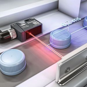 Ein weiterer Vorteil von qTarget: Spezielle, teure Halterungen sind bei entsprechendem Maschinendesign überflüssig.(Bild:  Baumer GmbH)