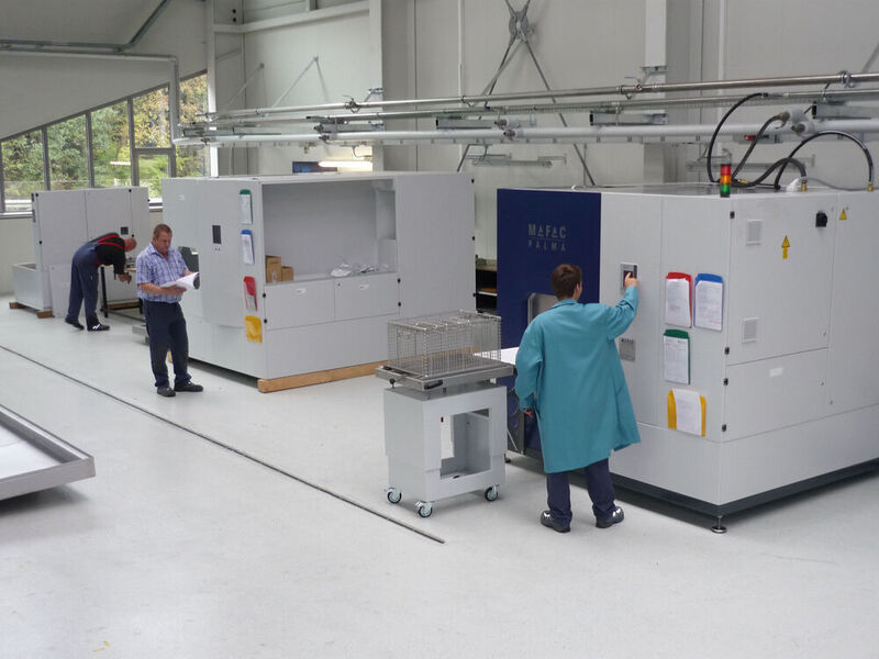 Eindrücke aus der Produktion bei Mafac. (Mafac)