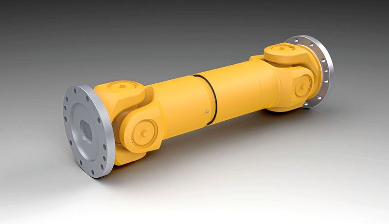 Die neue Gelenkwellen-Baureihe 160 bietet Kardanwellen für Drehmomente von bis zu 290.000 Newtonmeter. (Bild: Ringspann Kempf)