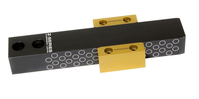 The bar locks are said to provide long-term precision registration of plates, and long-lasting durability and wear resistance. (Source: Progressive Components)