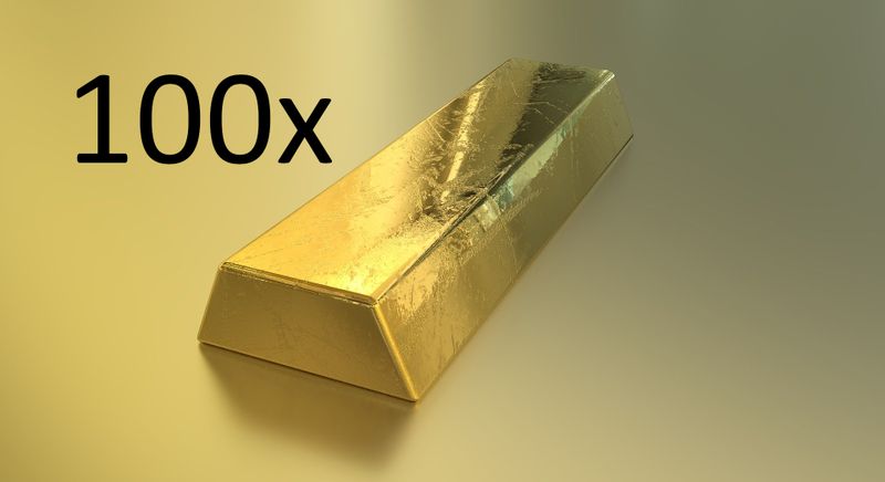 100 Mal...  ...mehr Gold findet man in Smartphones als in derselben Masse Golderz aus dem Tagebau. In einer Tonne Smartphones sind ungefähr 250 Gramm Gold enthalten, während in einer Tonne Erz – je nach Ertrag der Mine – nur 1 bis 5 Gramm Gold enthalten sind. Elektroschrott ist so gesehen eine wertvolle Ressource.Hier geht es zum Begleitartikel: „Die Müllkippe als Goldmine der Zukunft?“ Lesen Sie hier mehr zum Thema „Goldmine Elektroschrott“.     Quelle: „A New Circular Vision for Electronics: Time for a Global Reboot (pdf)“, World Economic Forum, January 2019. „Smartphone-Recycling“, Verbraucherzentrale Norrheinwestfalen, 27.05.2019.    (Bild: Pixabay/erik_stein)