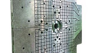 Magnetic clamping systems from Roemheld Rivi can be configured flexibly with regard to size, geometry, clamping force and fittings. (Roemheld)