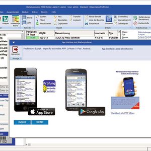 Mobile Erfassung mit dem Wartungsplaner.(Bild:  Hoppe)