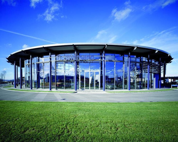 Den Betrieb am Europaplatz in Schwäbisch Hall übernahm Widmann 1999. (Archiv: Vogel Business Media)