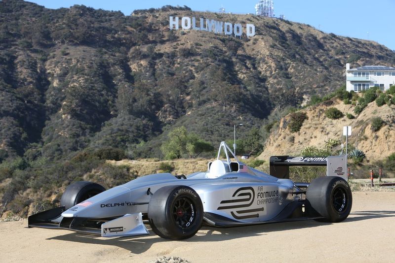 Die vollelektrischen Rennboliden machen auch L.A. unsicher. (Formula E)