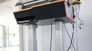 Komax Tapping was looking for a lifting column for the base frame of its taping machines that had both the necessary strength and stability to adjust the height of the entire structure. (Image:Linak)