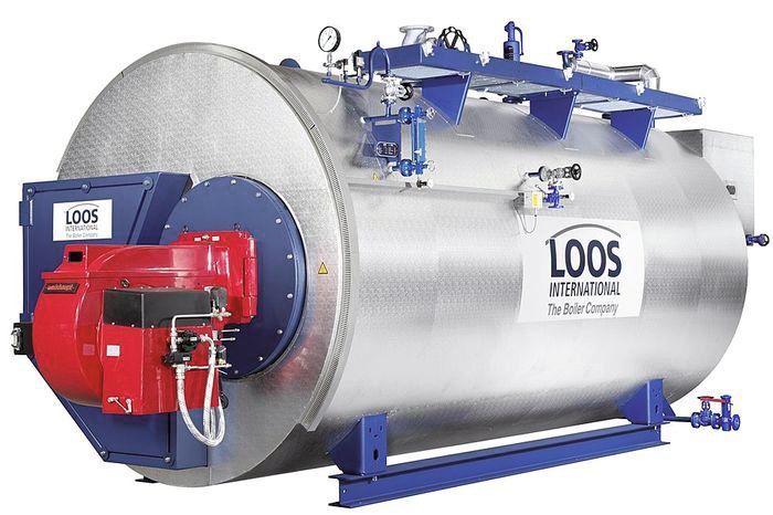 Der Dampfkessel vom Typ Universal UL-S von der Firma Loos kann vollautomatisch betrieben werden.  (Bild: Loos)
