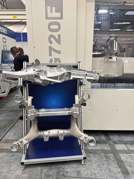 Grob zeigt auf seiner bislang größten Hausmesse 2025 technologische Highlights auf über 6.000 Quadratmetern. (Bild: VCG/Sonnenberg)