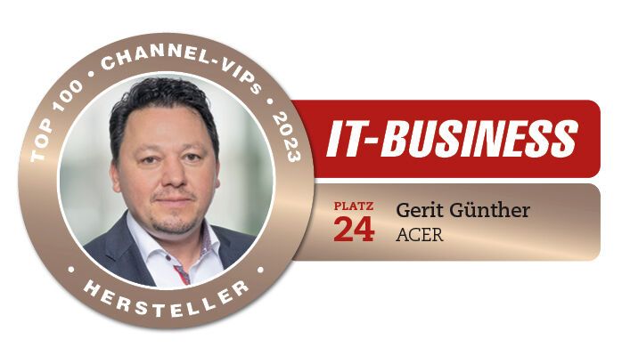 Gerit Günther, Head of Sales B2B, ACER  (Bild: Vogel IT-Medien)