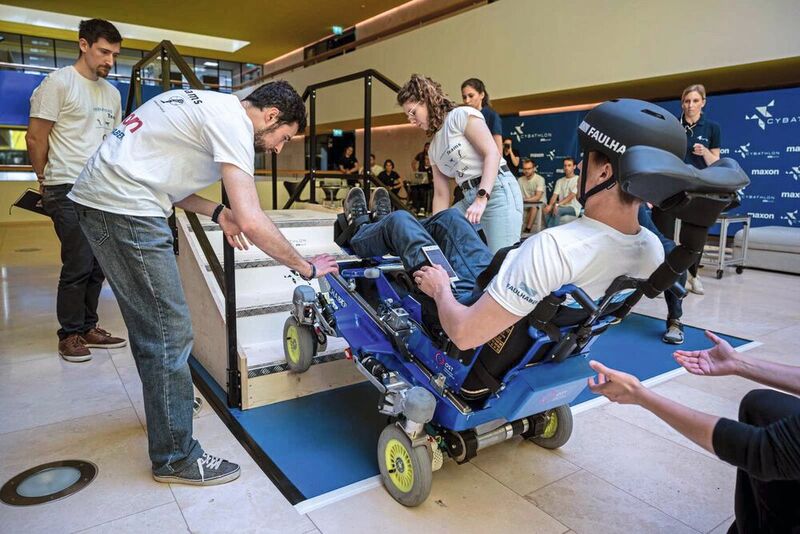 Das Rollstuhl-Rennen wird eines von acht verschiedenen Wettbewerben 2023 sein. (Bild: ETH Zurich / CYBATHLON)