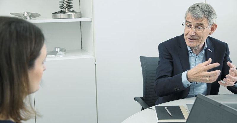 Franz-Xaver Bernhard: «Es gibt sogar Länder, darunter die Schweiz, in denen wir einen Automatisierungsgrad von über 80 Prozent haben. Wir sehen also, dass der Trend stark in diese Richtung geht – da ist richtig Zug drin.» (Bild: Matthias Böhm)