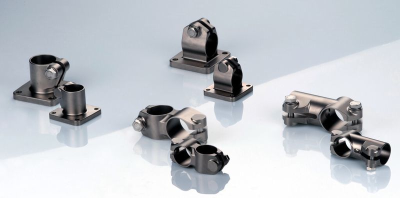 Mit den neuen «Robust Clamps» aus Edelstahl erweitert RK sein Produktspektrum der Verbindungstechnik. (Bild: Rose+Krieger)