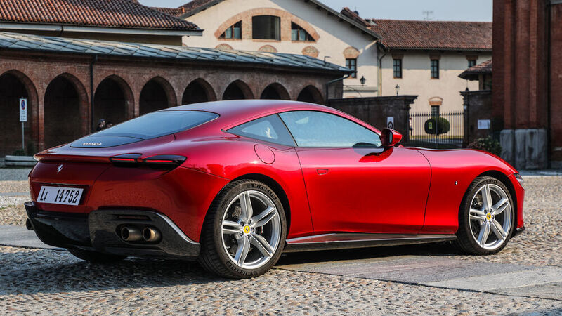 Mit einem Grundpreis von 194.459 Euro ist der Roma für einen Ferrari fast schon ein Schnäppchen. (Ferrari)