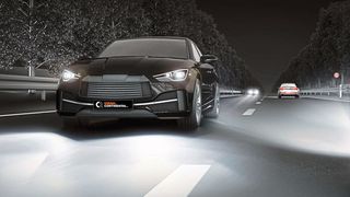 Der Zulieferer Osram Continental hat eine sogenannte Light Engine entwickelt. Das Konzept soll standardisierte und somit kostengünstige LED-Technik für Scheinwerfer ermöglichen.  (Bild: Osram Continental)