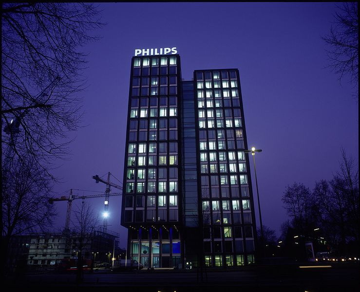 Der Elektronikriese Philips kommt auf das Stockerl und gewinnt Platz 3. (Bild: Philips)