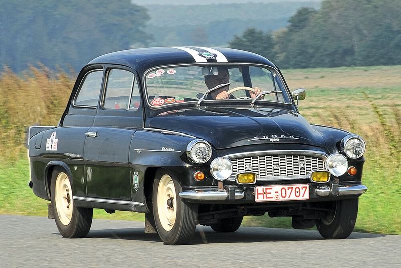 Mit dem Octavia 1200 TS trat die Marke 1960 bei der Rallye Monte Carlo an.  (Bild: Skoda)