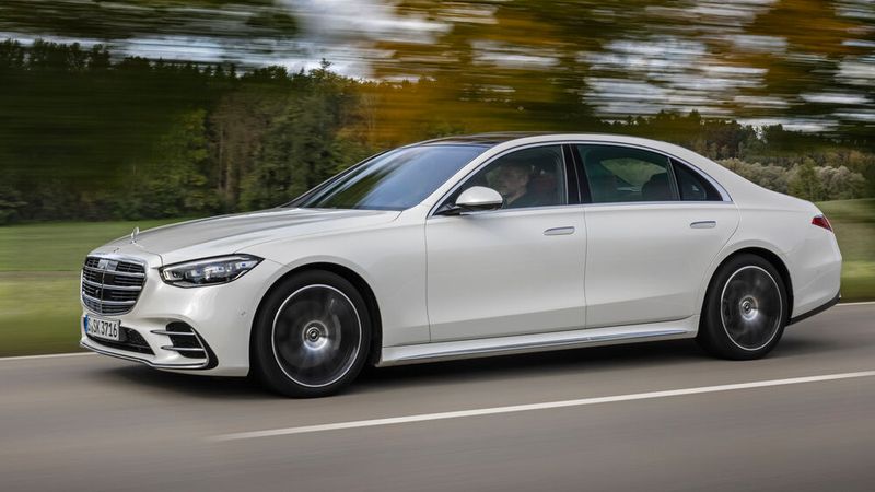 Sieger im AMS-Vergleichstest: der Mercedes S 500 4-Matic, im Bild die AMG-Line-Ausführung. (Bild: Hersteller)