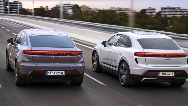 Die Neuauflage des Macan fährt ausschließlich elektrisch.(Bild:  Porsche)
