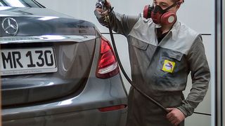 Im neuen Lackierzentrum herrscht keine dicke Luft. (Volker Watschounek)