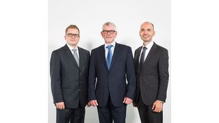 FVV-Geschäftsführer Dietmar Goericke mit seinen beiden neuen Stellvertretern Martin Nitsche (links) und Matthias Zelinger (rechts). (FVV)