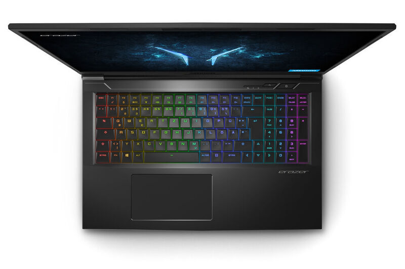 Das mechanisches Backlit-Keyboard des Erazer X17803 kann 16,7 Millionen Farben darstellen. (Medion)