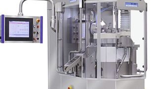 Die XL 400 MFP ermöglicht die Herstellung von Einschicht-, Zweischicht-, Dreischicht- und Mantelkerntabletten. (Bild: Korsch)