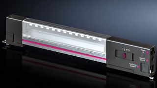 Mit der IT LED-Systemleuchte bietet Rittal neben dem Portfolio für Industrie-Schaltschränke nun auch die eine LED-Leuchte für IT-Racks an. (Rittal)