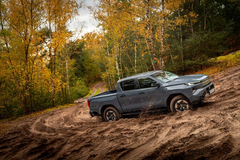 2026 kommt der neue Toyota Hilux, vollelektrisch und lokal emissionsfrei. (Bild: Toyota)