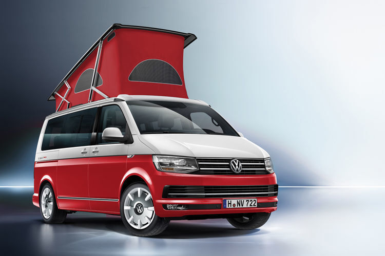 Camper-Primus VW mit seinem Bestseller California ist natürlich auch auf dem Caravan-Salon vertreten. (VW)