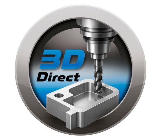 „3D-Direct“, die geführte 3D-Programmierung direkt auf der OSP-Steuerung von Okuma.(Bild:  Okuma Europe)