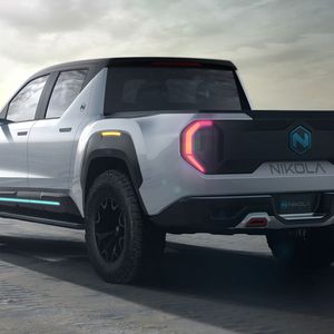 Optisch ist das Modell stark an das klassische Pick-up-Design angelehnt.(Bild:  Nikola Corp.)