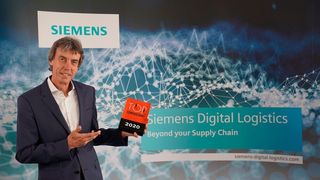 Jürgen Schulz, Vice President Consulting bei Siemens Digital Logistics: „Die Tatsache, dass der Preis auch auf Basis der Kundenzufriedenheit verliehen wird, macht ihn in unseren Augen umso wichtiger.“ (Siemens)