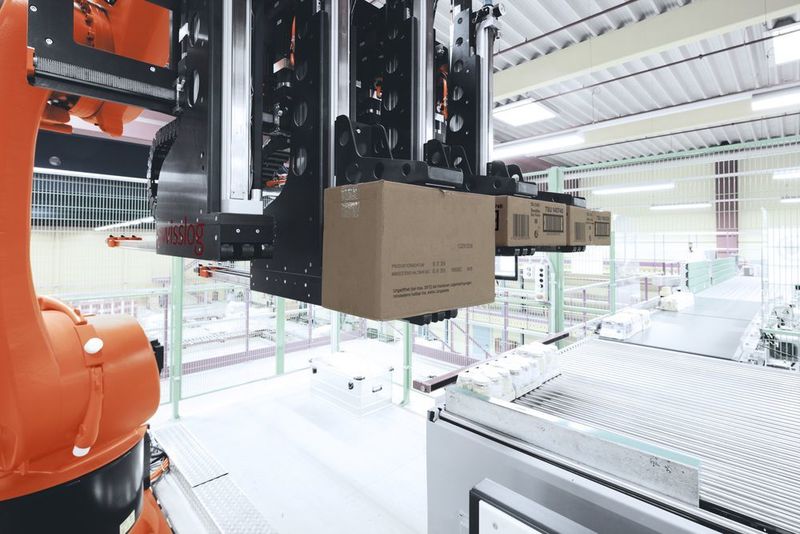 ACPaQ ist eine roboter- und softwarebasierte Lösung für die filialgerechte Palettierung von Karton- oder Folienverpackungen. (Andreas Hackl)