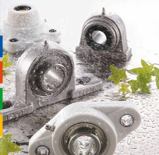 Findling Wälzlager bietet Gehäuselager mit speziellem Korrosionsschutz für Betriebsumgebungen mit aggressiven Medien. (Bild: Findling)