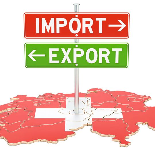 Bei den Schweizer Exporten zeichnet sich eine Trendwende ab: Im dritten Quartal sanke die Exporte nach Deutschland im Vergleich zum Vorjahresquartal um ein Prozent. Ein Viertel aller Exporte gehen nach Deutschland. Bei den Schweizer Exporten zeichnet sich eine Trendwende ab: Im dritten Quartal sanke die Exporte nach Deutschland im Vergleich zum Vorjahresquartal um ein Prozent. Ein Viertel aller Exporte gehen nach Deutschland.