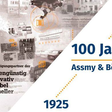 Am 1. April 2025 werden 100 Jahre Assmy & Böttger gefeiert. (Bild: Assmy & Böttger)