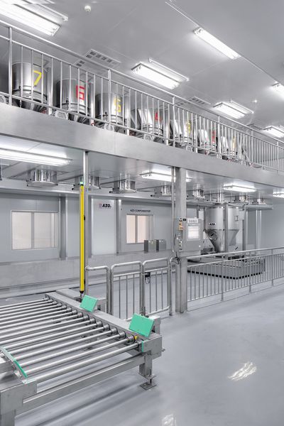 Azo Componenter: batch preparation without contamination (Picture: AZO)