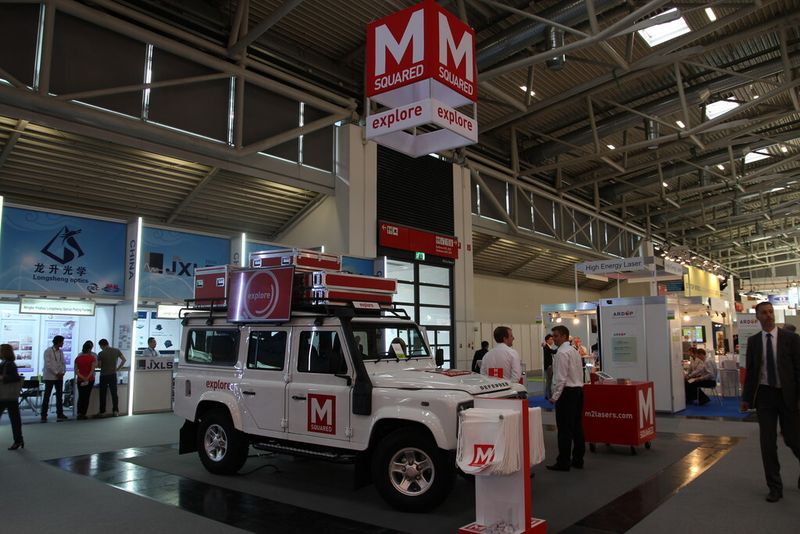 Anbei einige Impressionen von meinem Besuch auf der LASER 2015 in München... (Bild: Königsreuther)