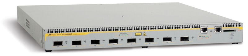 Alle acht Ports führt der AT-10408XP an der Frontplatte heraus. (Archiv: Vogel Business Media)
