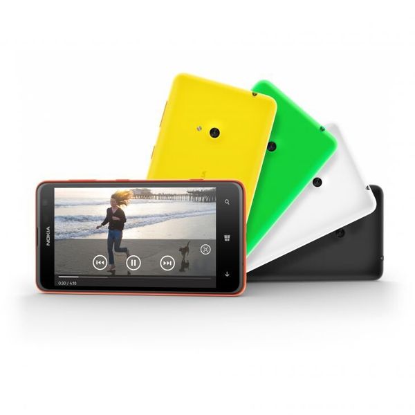 Im dritten Quartal soll das Lumia 625 zu haben sein, der Preis liegt bei 299 Euro (UVP). (Bild: Nokia)