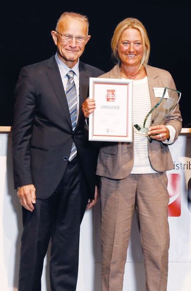 Heike Hammeke (TMC) wurde als eine der Top-Partner ausgezeichnet. (Eno)